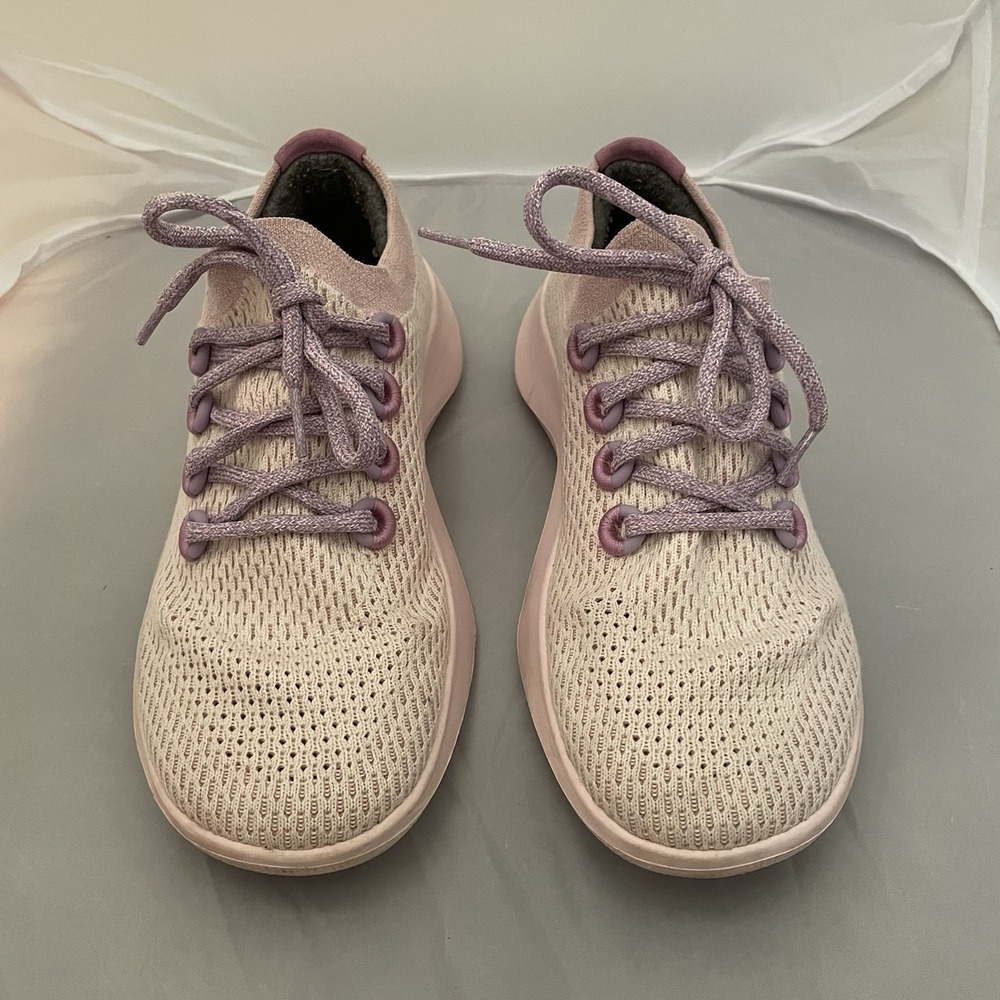 Allbirds Women's Size 8.5  Athletic Running Shoes Flora Pink Mauve, Easy Slip On